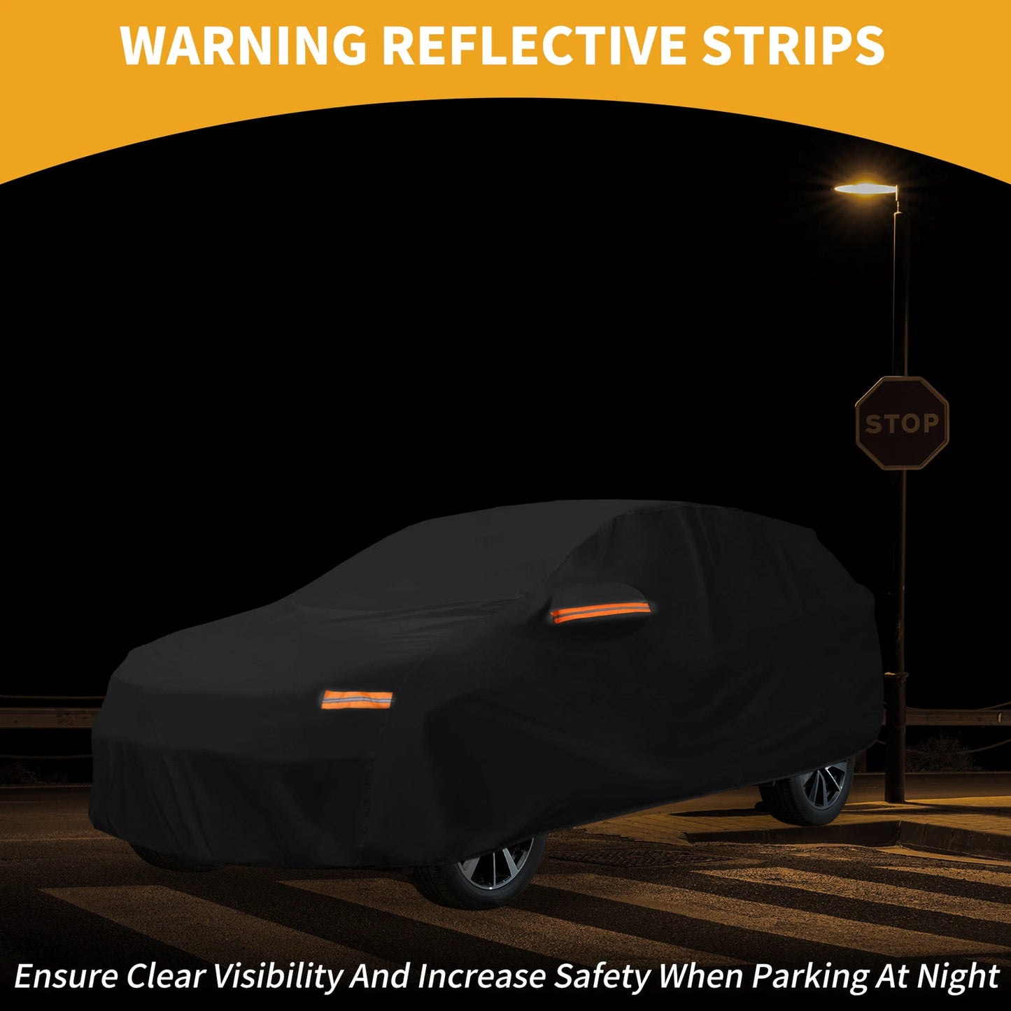 Waterproof Car Cover for Skoda Enyaq (190T-PU)
