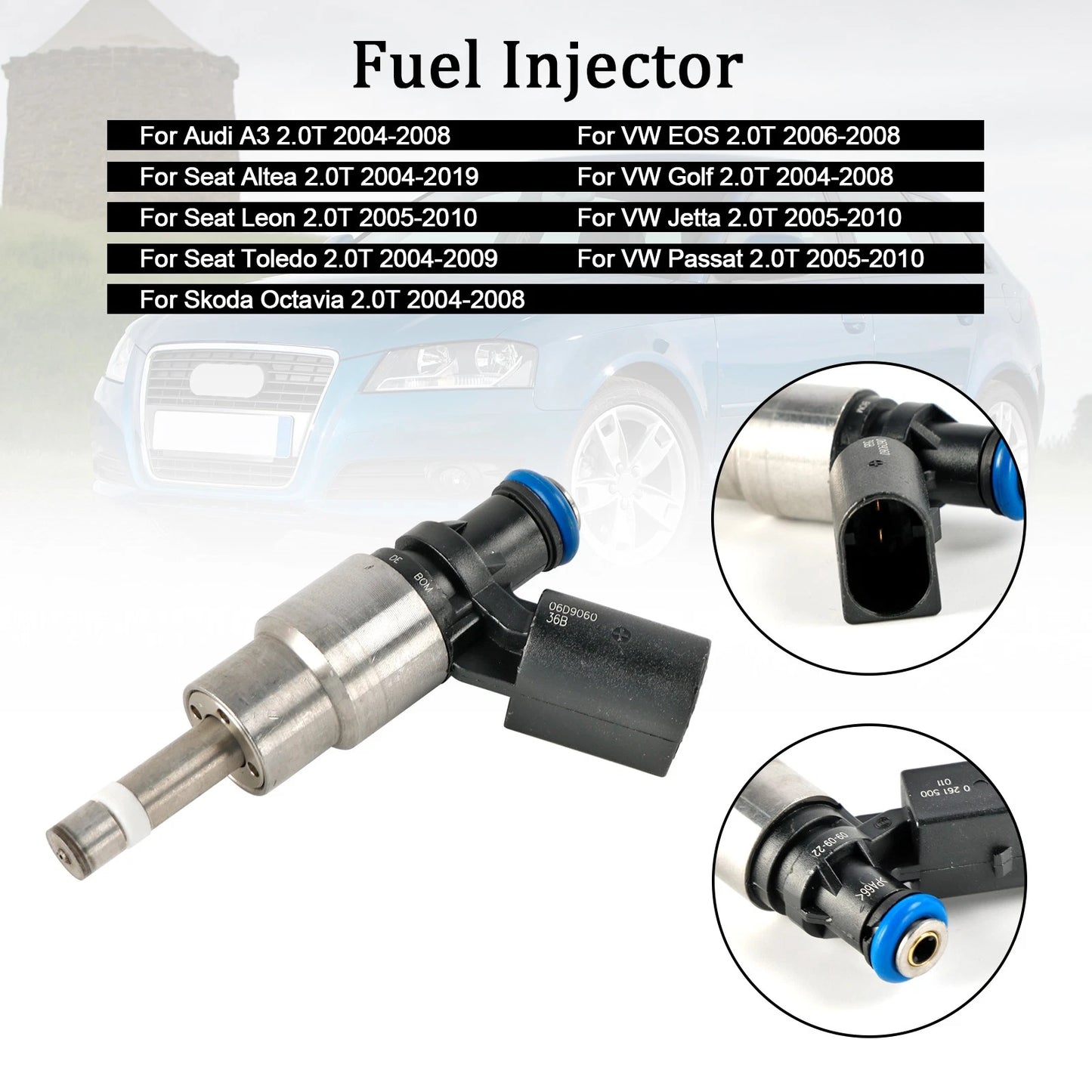 Fuel Injector 0261500011 for Audi A4 Avant 8E5 (2002–2004)