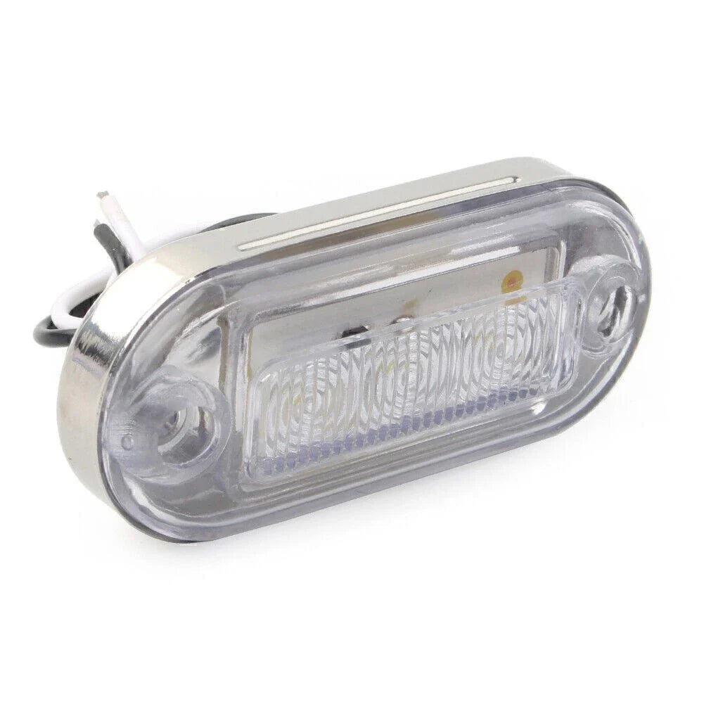 12V 3 SMD LED Signal Light Lamp for Truck Trailer RV Boat (73-Current)