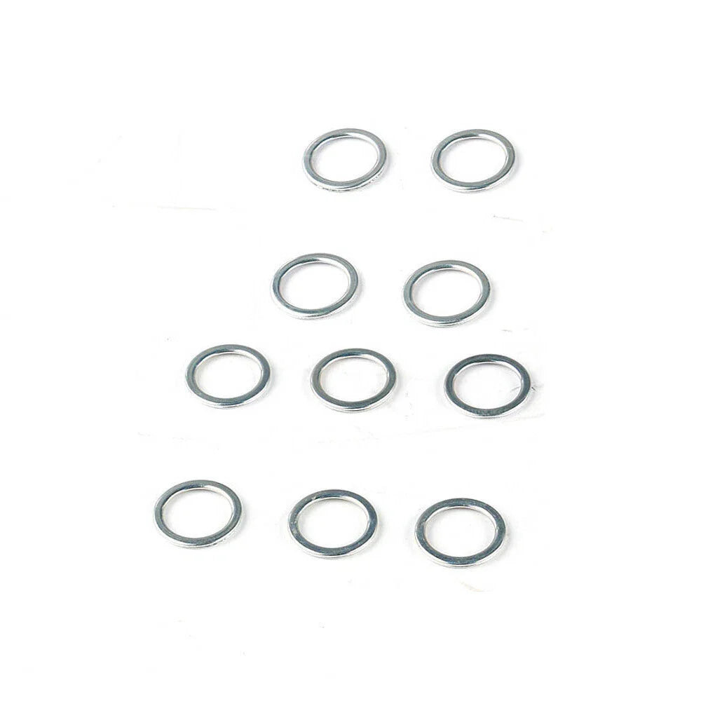 10 Pcs Drain Plug Gaskets for Toyota Lexus Scion (Various Years)