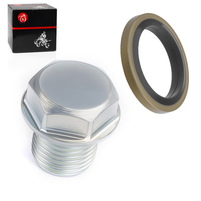 Oil Drain Plug & Gasket for Suzuki GSXR 600 750 1000 Hayabusa (2000–2023)