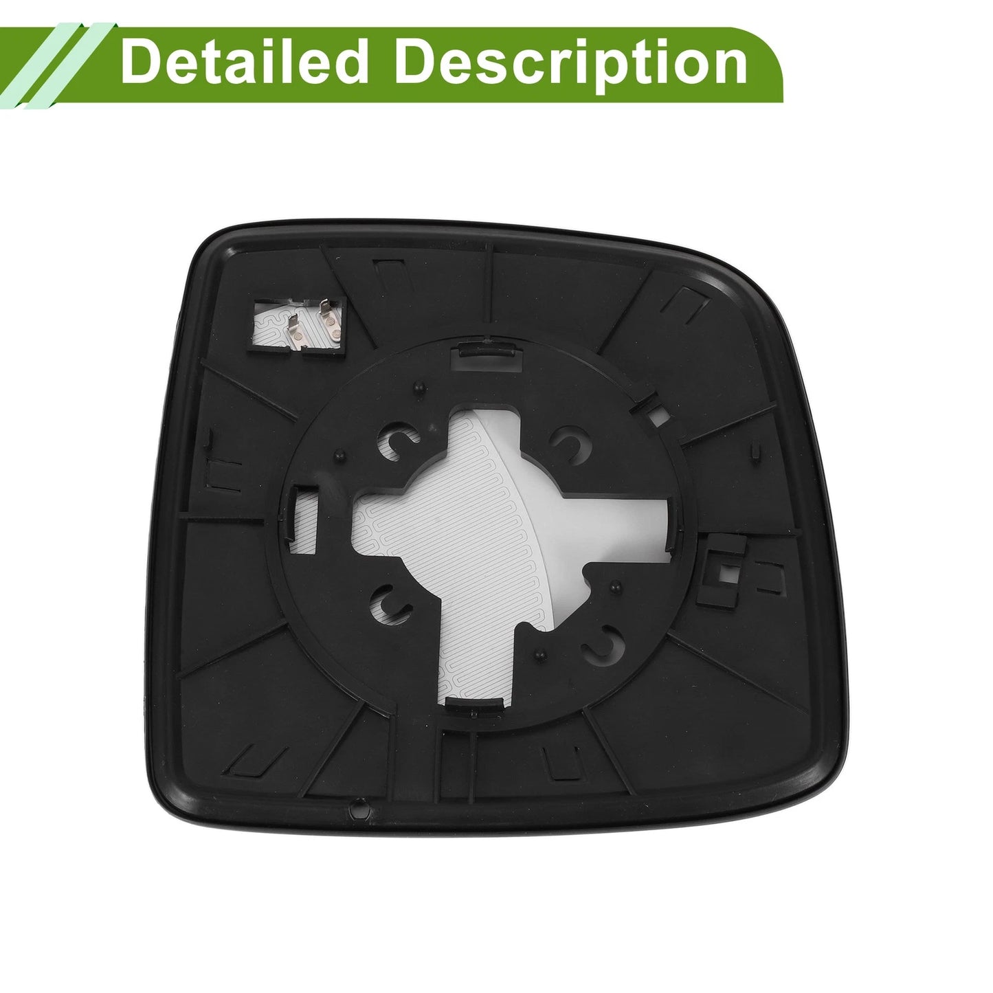 Left Heating Mirror Glass Replacement for Hyundai Grand Wagon/H1