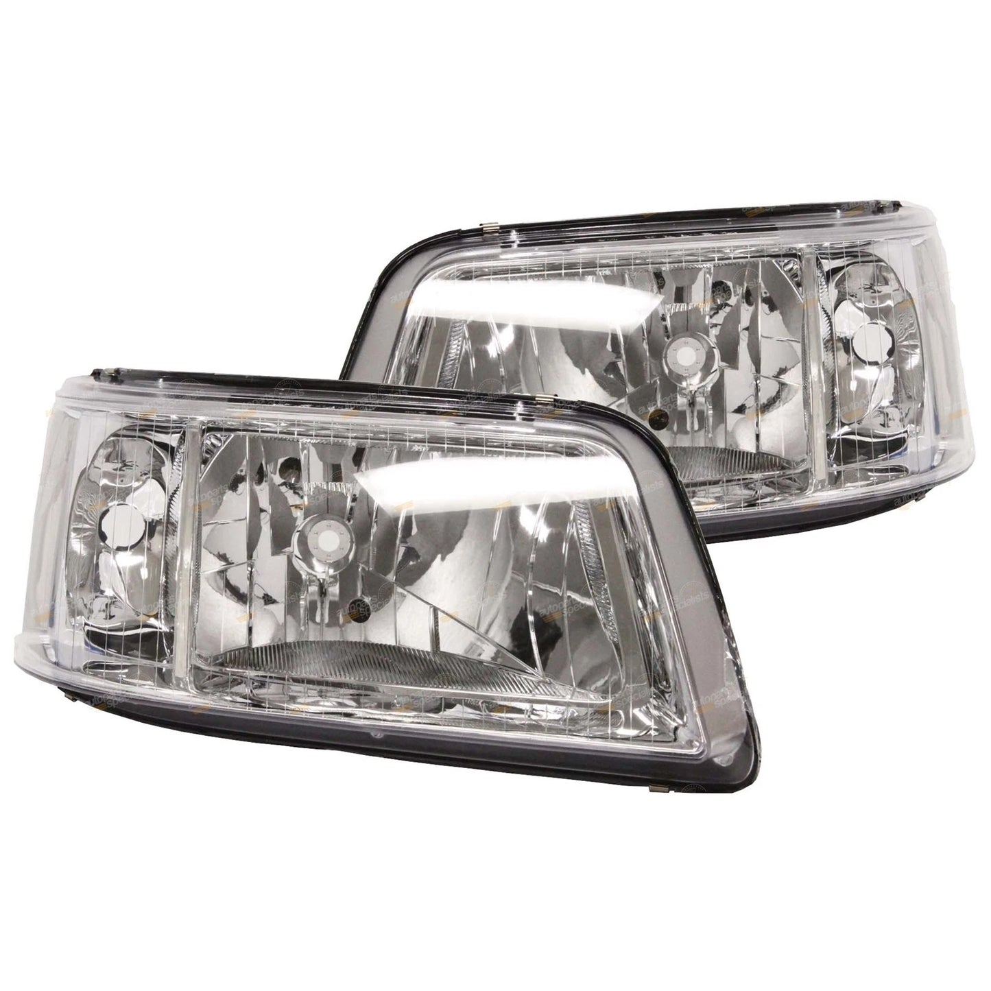 Clear Headlights Pair for VW Transporter T5 (2004–2009)