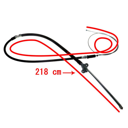 Set of 2 Rear Hand Parking Brake Cables for Toyota Hilux Pickup (1989–1997)