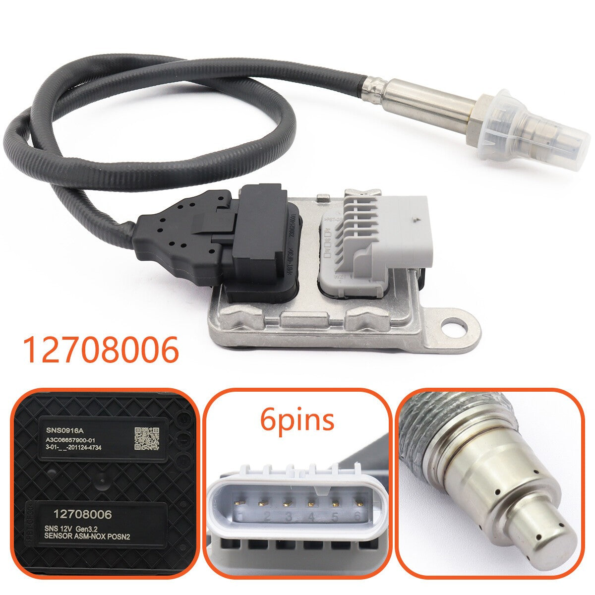Nox Sensor for Silverado HD Sierra 2500 HD (2020–2023)