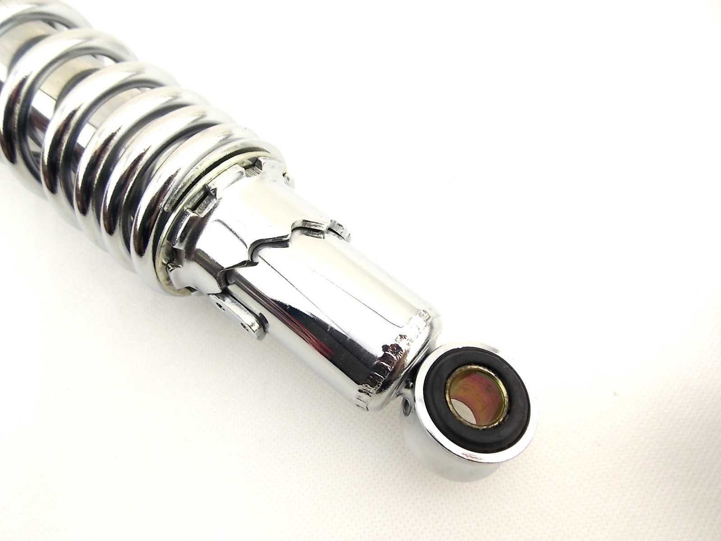 Chrome Rear Shock Absorbers for Suzuki T250 (1971–1973)