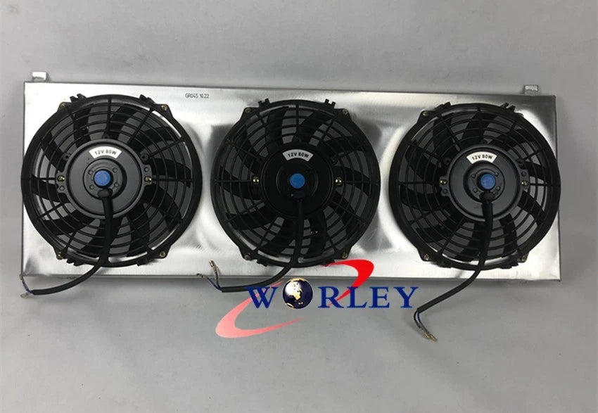 Alloy Radiator Shroud with Fans for Jeep Cherokee XJ (1991–2001)