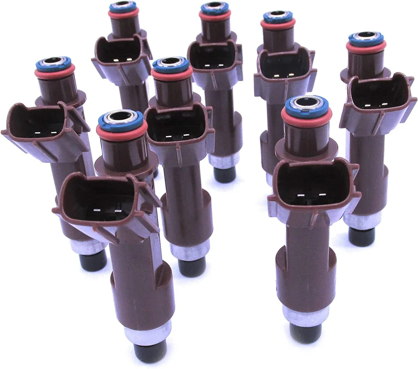 8 x Fuel Injectors for Toyota 4Runner, Land Cruiser, Sequoia, Tundra (2005-2009)