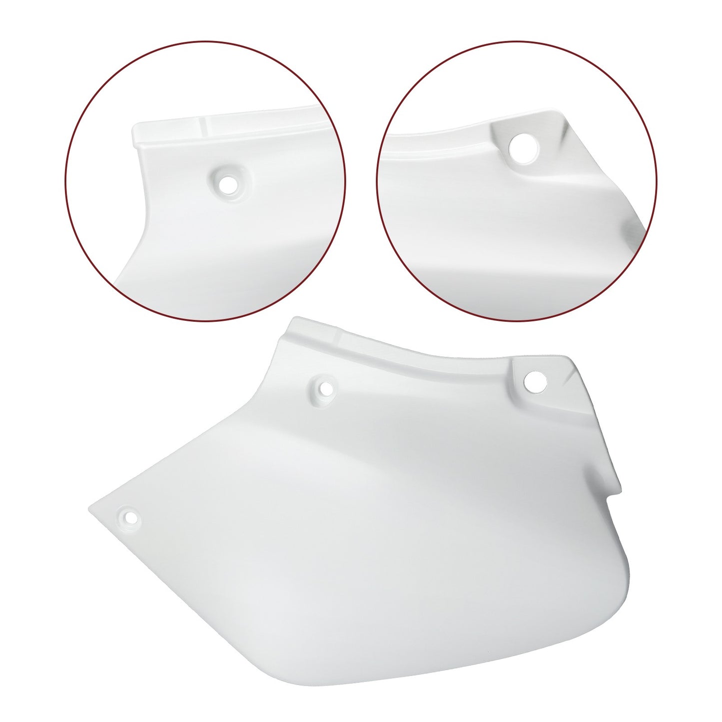Set of 2 Side Panels for Honda XR250R XR400R (1996–2004) - White
