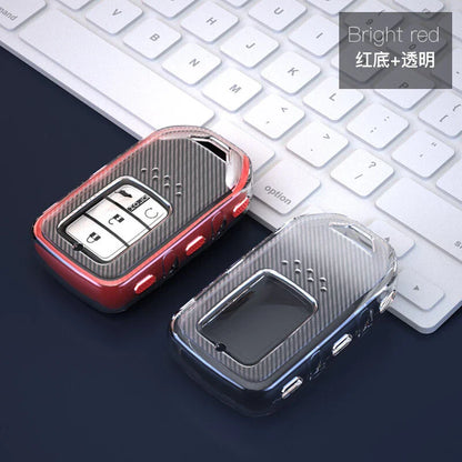 Car TPU Remote Key Fob Case Cover Shell Holder for Honda Accord Civic CRV HRV