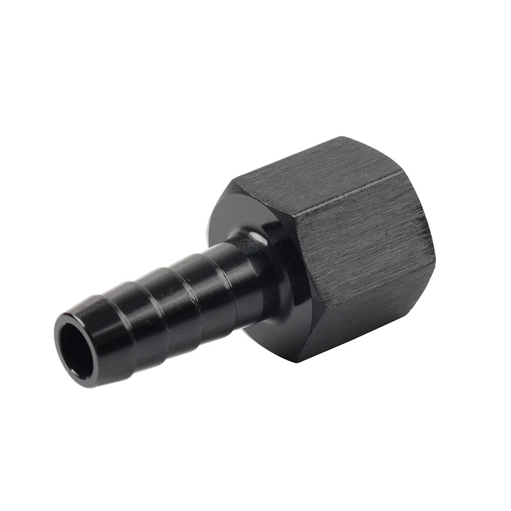 AN6 Female to 3/8" Hose Barb Fuel Line Swivel Fitting Adapter for Car