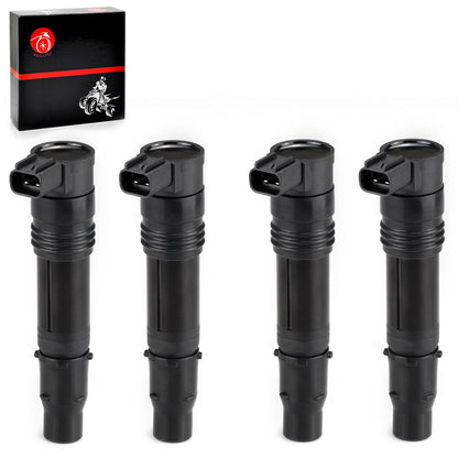 Set of 4 Iridium Spark Plugs for Kawasaki Ninja ZX-14/R, ZX-10R