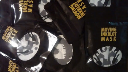 Rorschach Moving Inkblot Masks for Halloween Costume