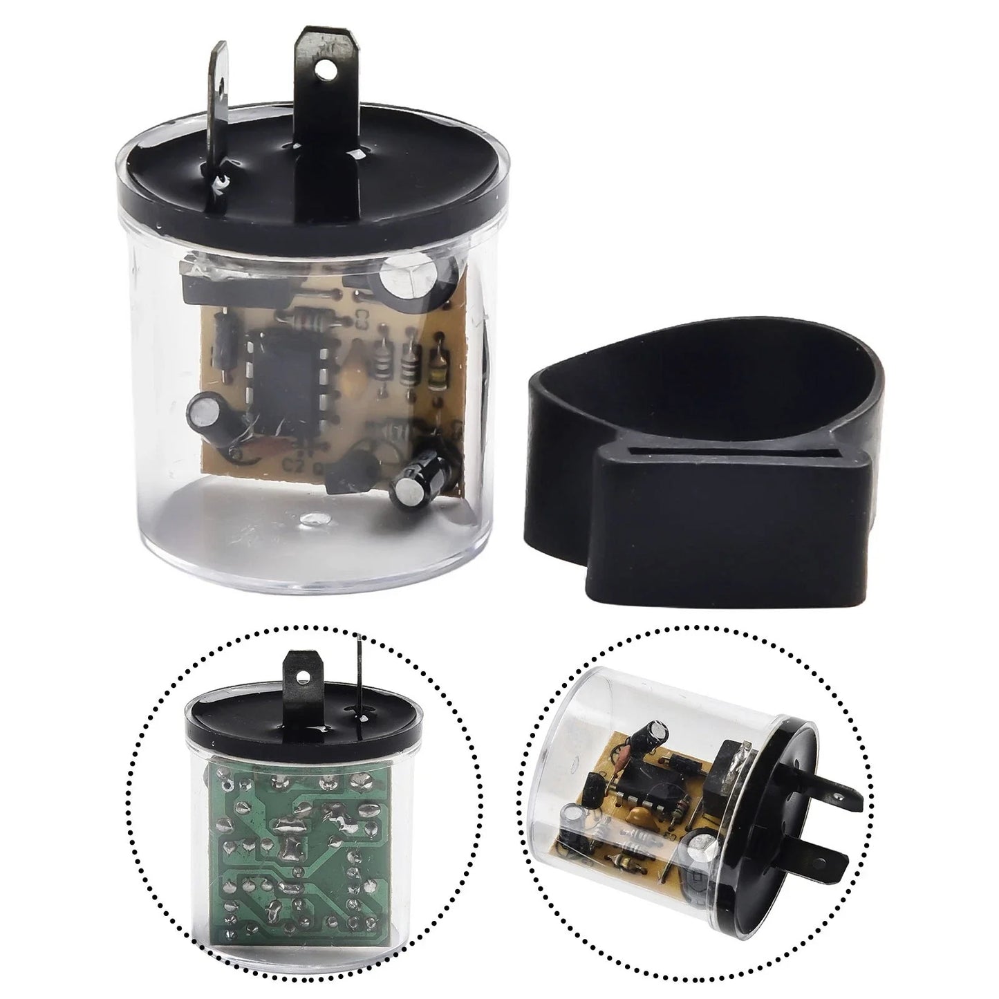 2Pin Variable Flasher Relay for Car LED Turn Signals