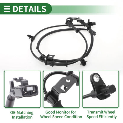 ABS Wheel Speed Sensor No. 598303X300 for Hyundai Elantra (2011–2016)