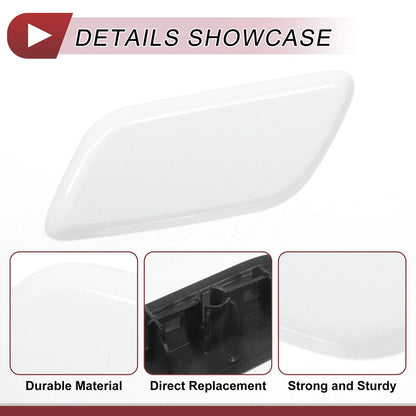 Front Left Washer Nozzle Cover for Lexus LX570 (2013-2015) - White 1 x Cap
