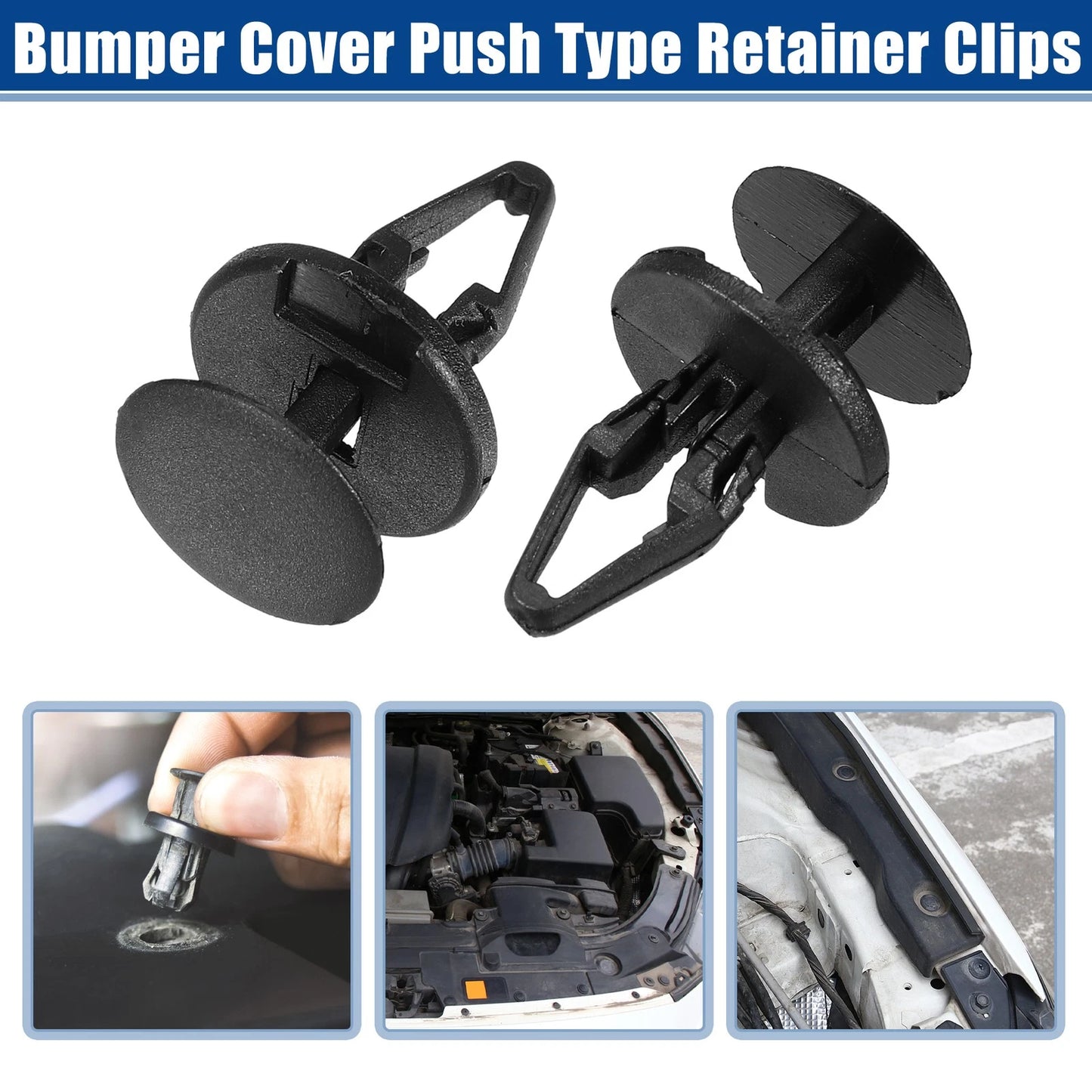 20pcs Bumper Cover Push Type Retainer Clips for Buick Enclave (2008–2017) No.11589290