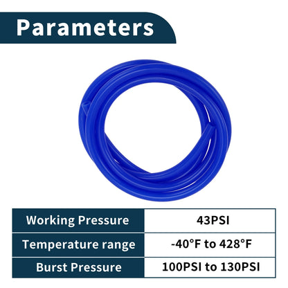 Vacuum Tubing Hose 10ft 10mm ID for Automotive Applications