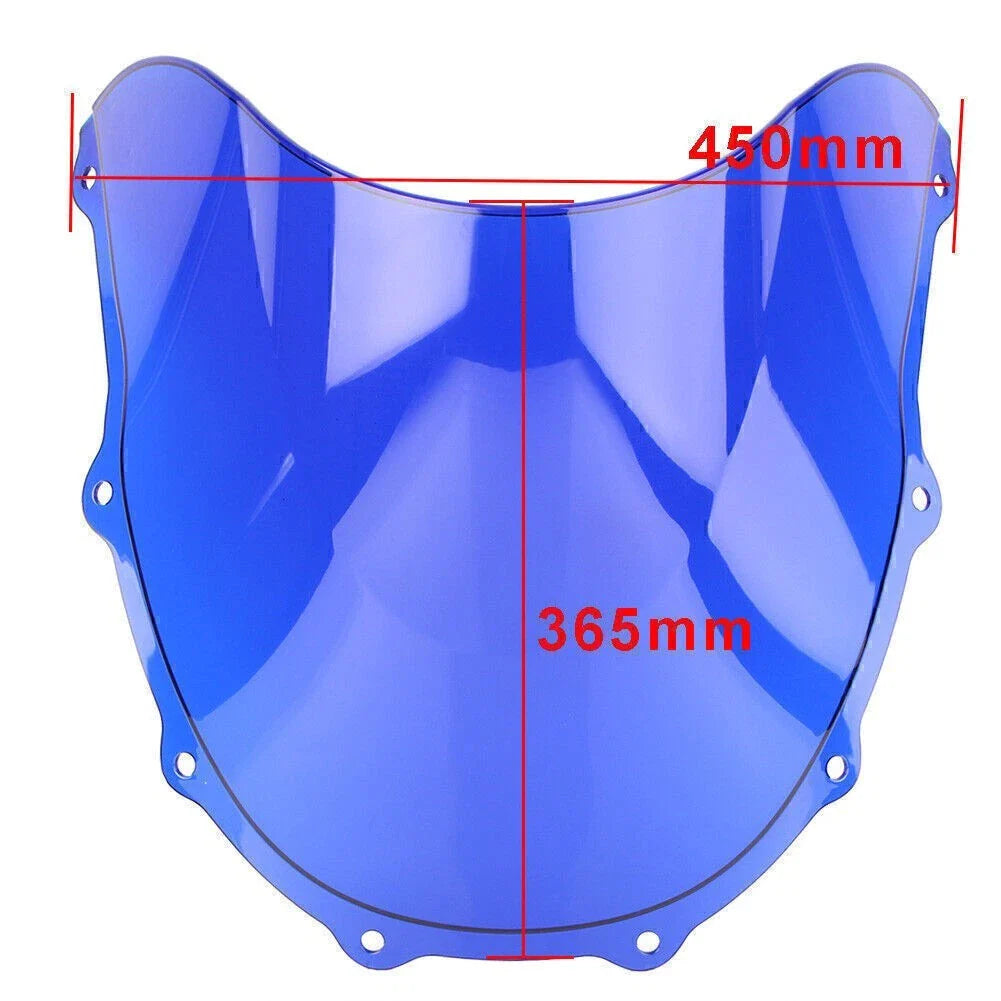 Silver Windscreen for Kawasaki Ninja ZX7R 1996-2003