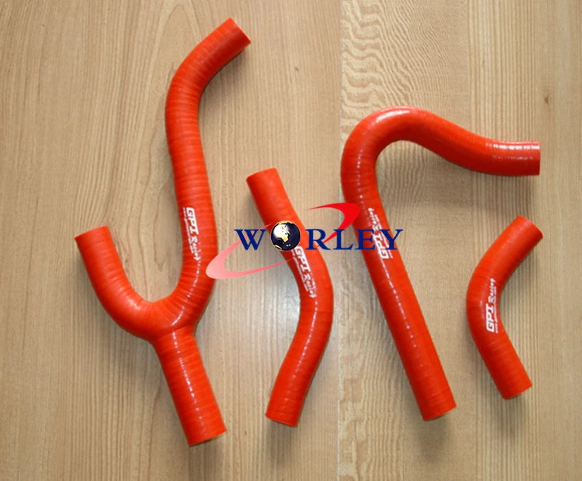 Silicone Radiator Y Hose for KTM 250/300/380 SX/EXC (1998–2003) Blue