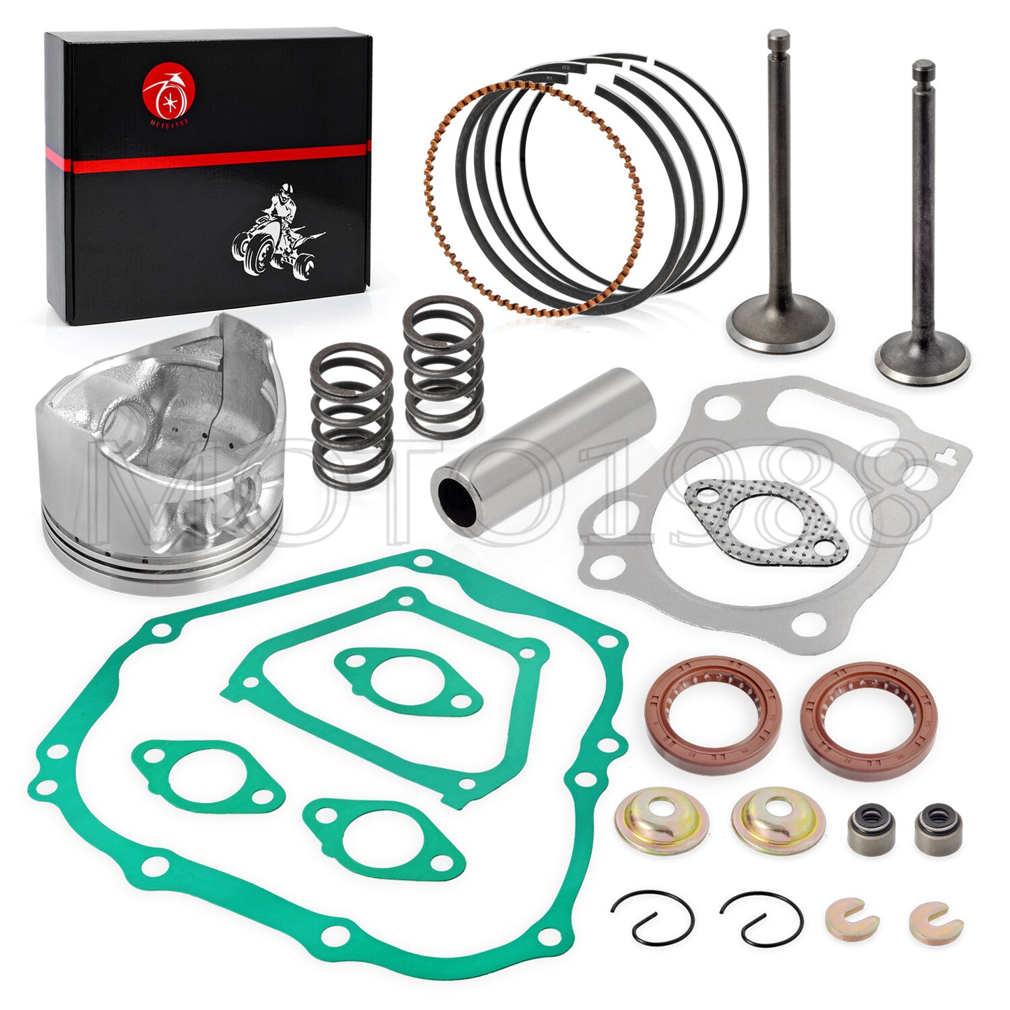 Engine Top End Rebuild Kit +0.25 Piston for Yamaha Golf Cart G16 (1996–2002)
