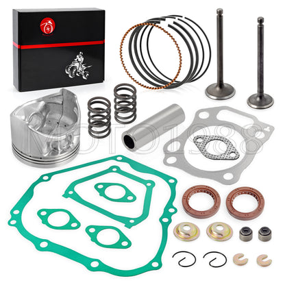 Engine Top End Rebuild Kit +0.25 Piston for Yamaha Golf Cart G16 (1996–2002)