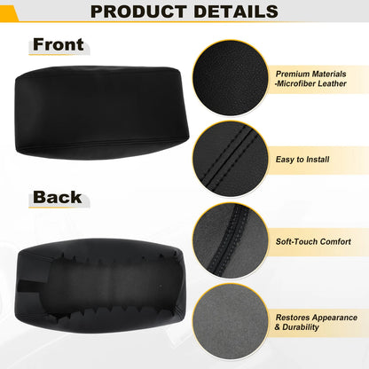 Leather Center Console Lid Armrest Cover for Jeep Grand Cherokee (2011–2020)