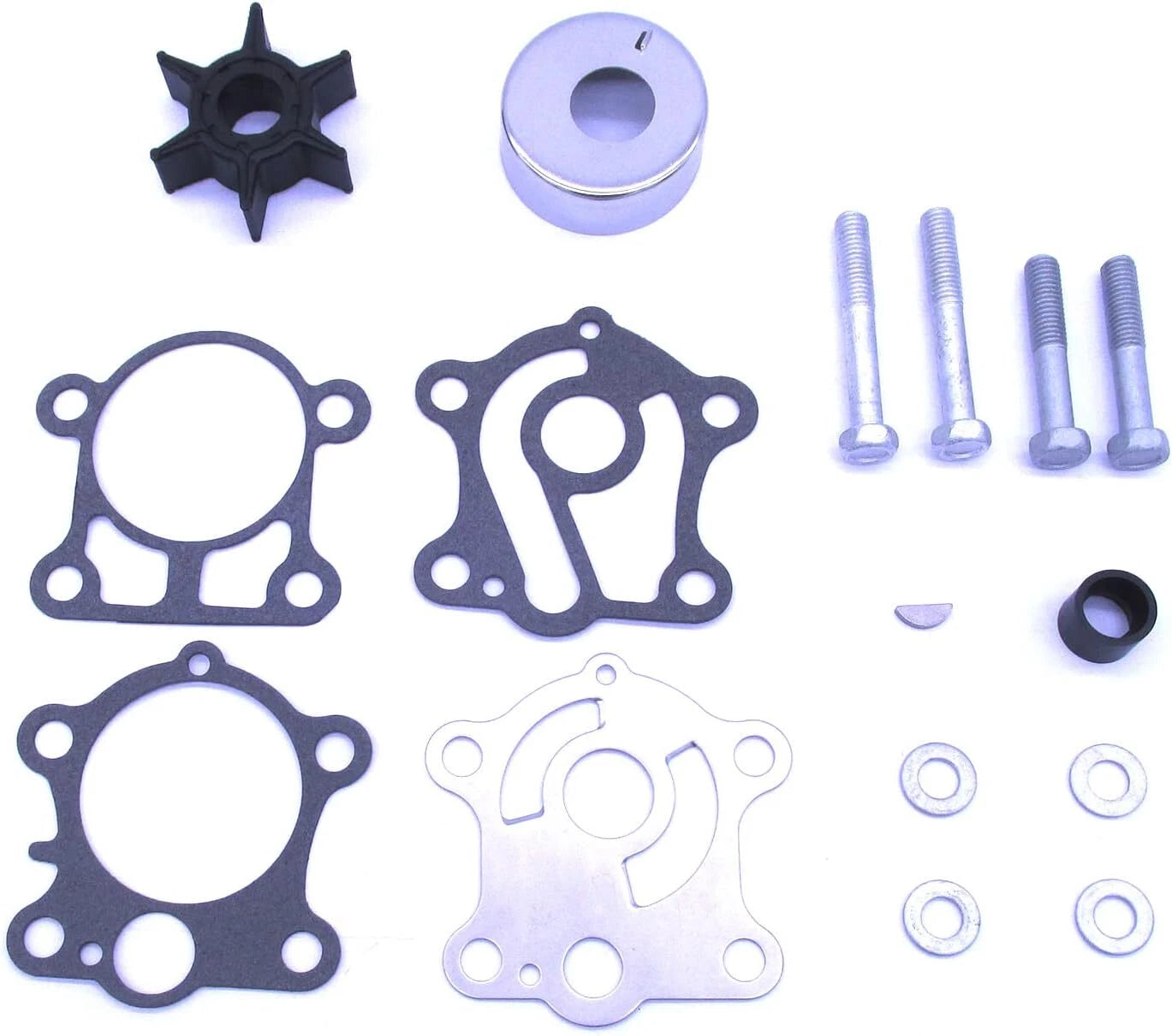Water Pump Impeller Kit for Yamaha 2 Stroke 40hp 50hp
