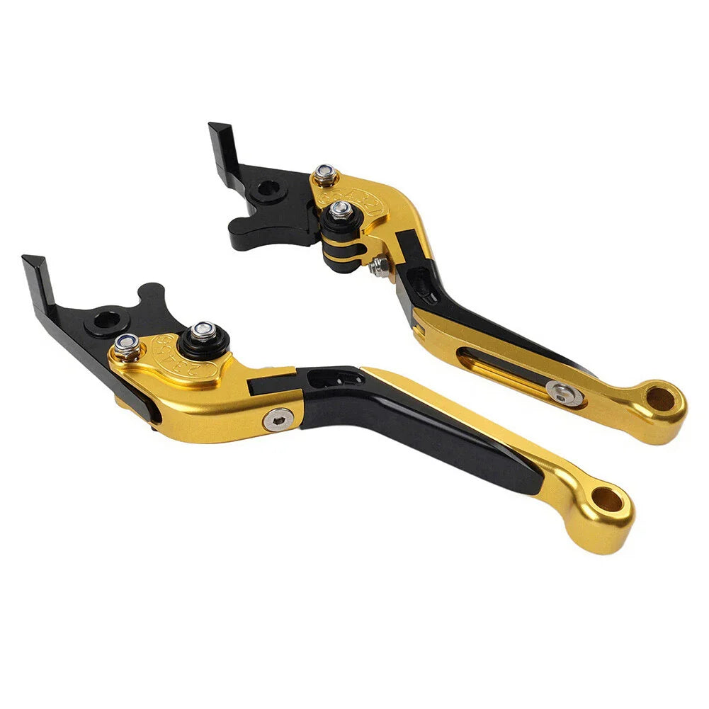 Gold Extendable Brake Clutch Levers for BMW F900R F900XR F750GS F850GS (2019-2023)