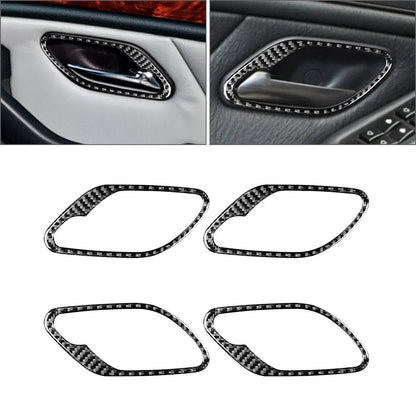 Carbon Fiber Door Handle Frame Cover Trim for BMW 5 Series M5 (1998–2003)