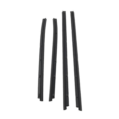4pcs Inner Front Rear Door Belt Moulding for Toyota Hilux Vigo (2004-2014)