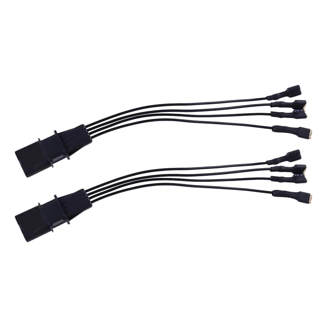 2 x 4-Pin Exterior Mirror Heater Function Plug Cable for BMW E90 F10 X5 X6