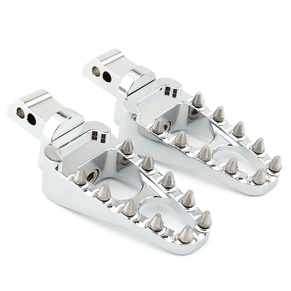 Chrome Passenger Rear Foot Pegs for Harley X350 (2023–2023) Pair