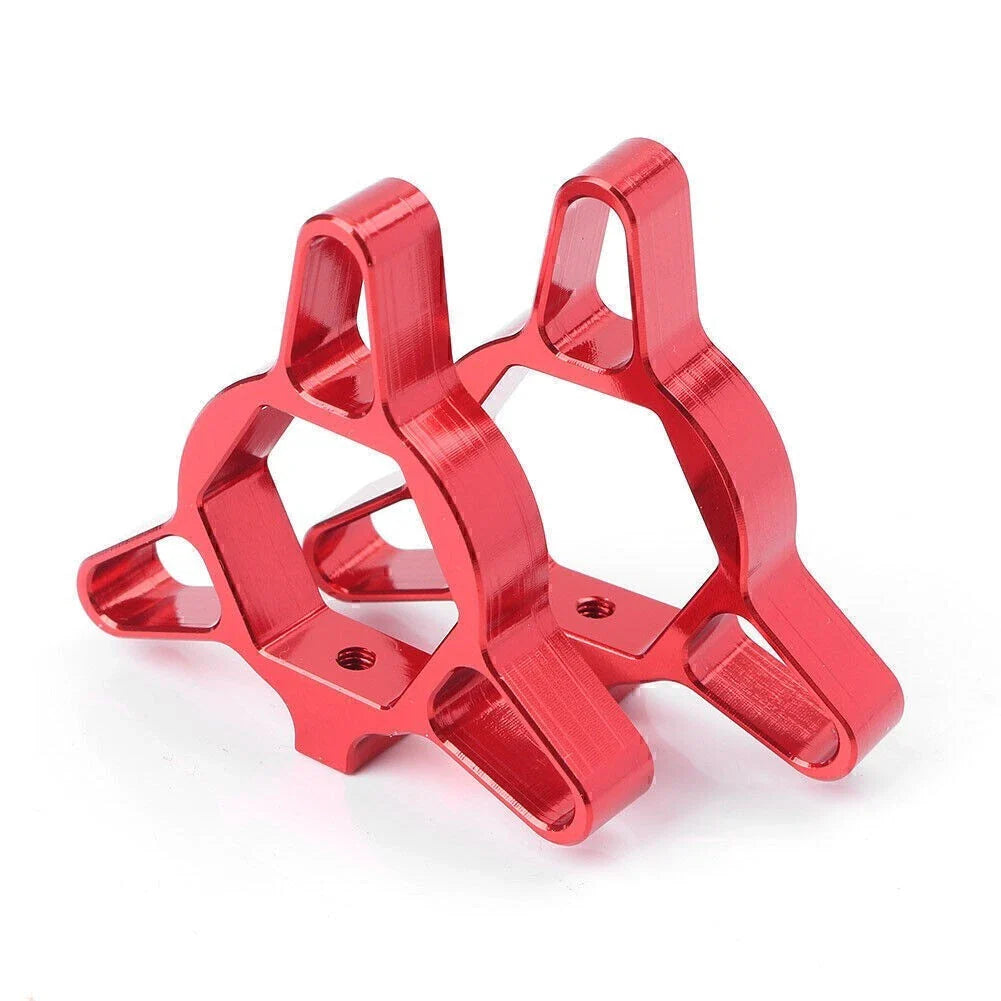 Red CNC 22mm Suspension Preload Adjusters for Universal Fit