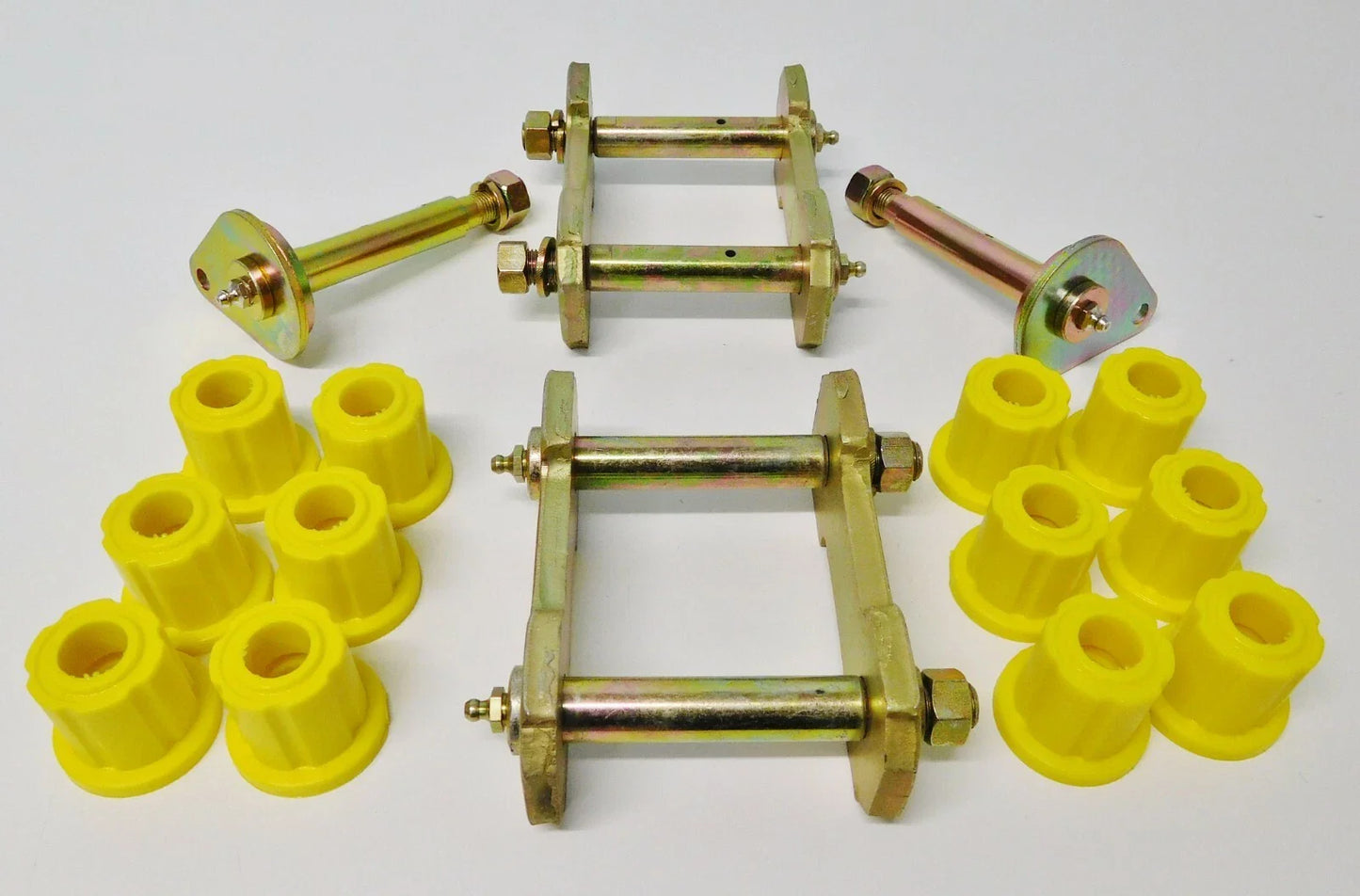 Rear Greasable Spring Shackles & Pins for Nissan Patrol GU Y61 (1997-On)