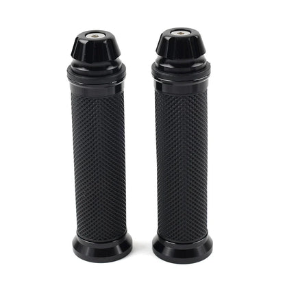 7/8" Black Handle Bar Hand Grips for Yamaha, Honda, Suzuki