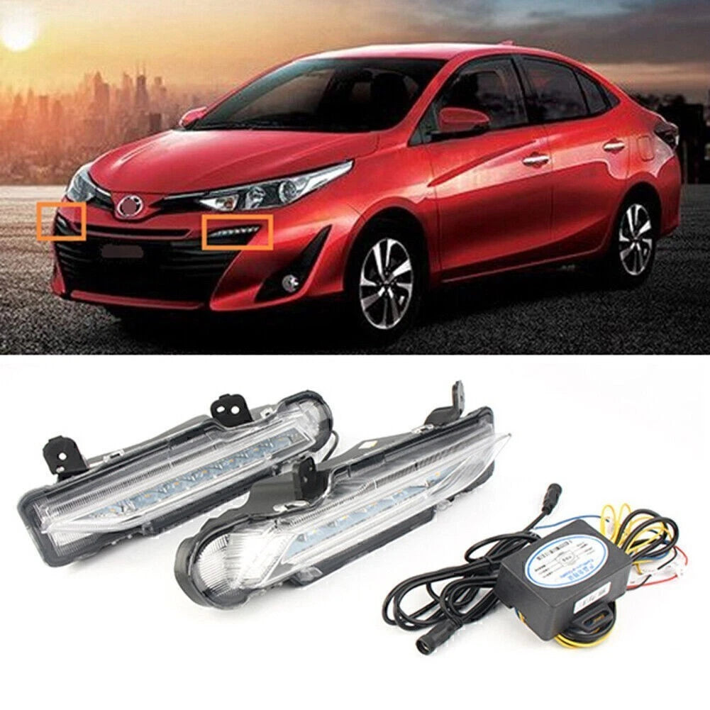Set of 2 Rear Tail Light Lamp Panel Cover Trim for Toyota C-HR (2018) Chrome