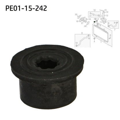 Upper Radiator Rubber Bushing Mount Insulator for Mazda 3, CX-5