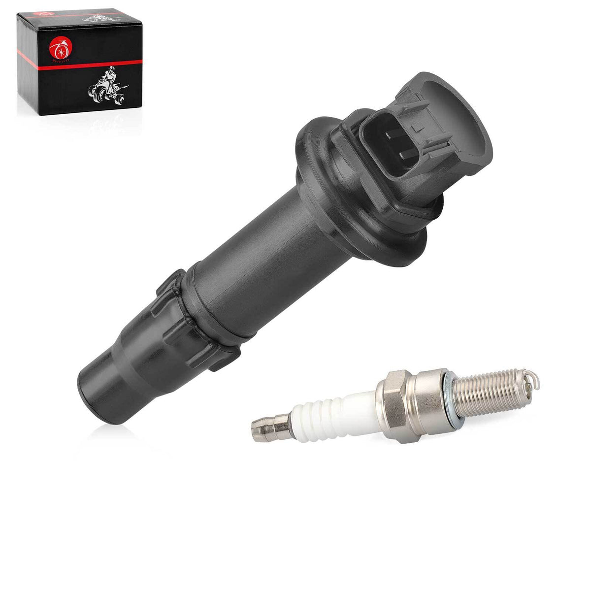 Ignition Coil & Spark Plug for Kawasaki KX250F (2006–2010)