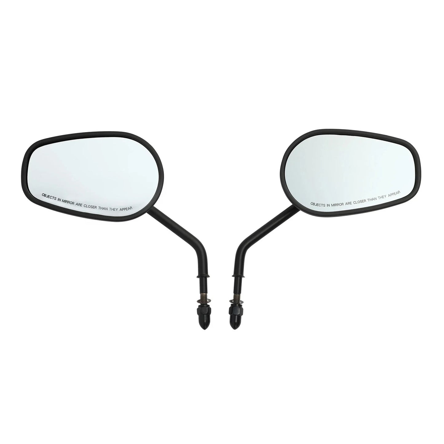 8mm Rearview Mirrors for Harley Road King, Tri Glide, Softail, Sportster, Dyna