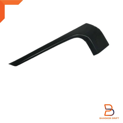 Black Front Bumper Headlight Cover Trim for Mitsubishi Triton L200 (23-25)