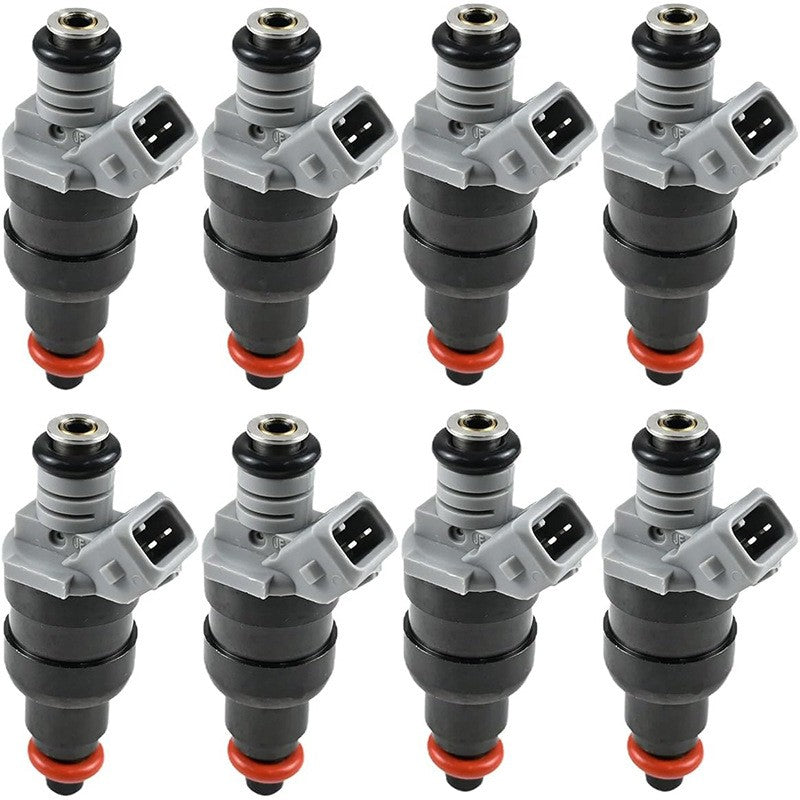 Set of 8 Fuel Injectors for Dodge Ram 1500 2500 3500 Dakota Jeep Wrangler