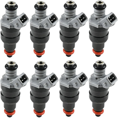 Set of 8 Fuel Injectors for Dodge Ram 1500 2500 3500 Dakota Jeep Wrangler
