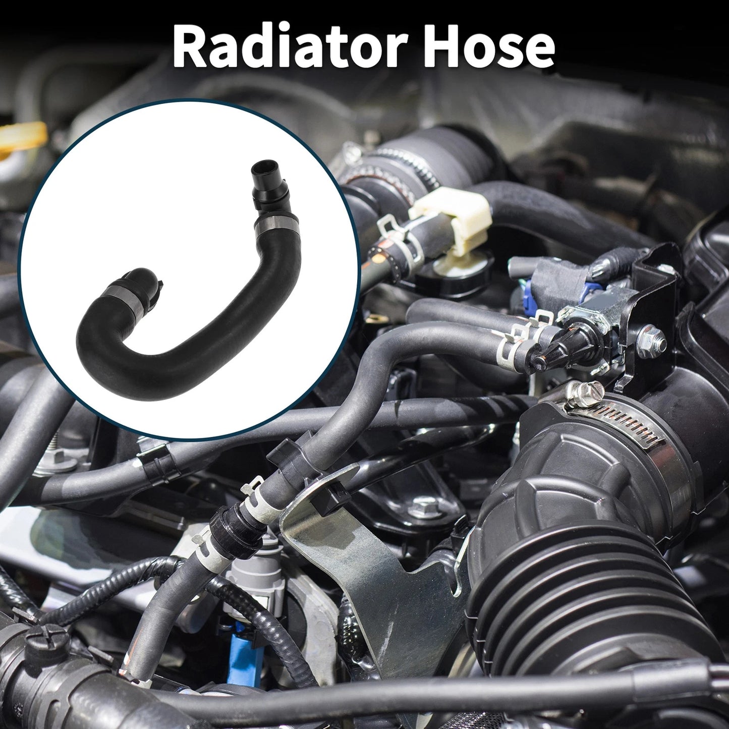 Radiator Hose for Mercedes-Benz C-Klasse W204 (2007–2015) No. 2048301396
