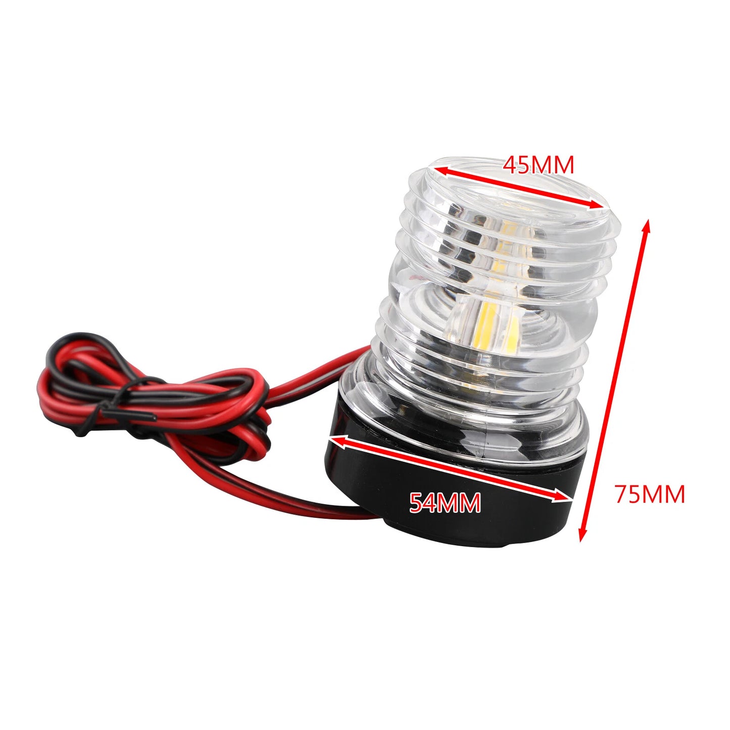 360° Navigation Lights for Boat Yacht 12V White