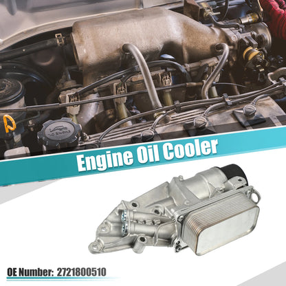 Engine Oil Cooler Housing Assembly for Mercedes-Benz C230 C280 (2003–2007) 2721800510