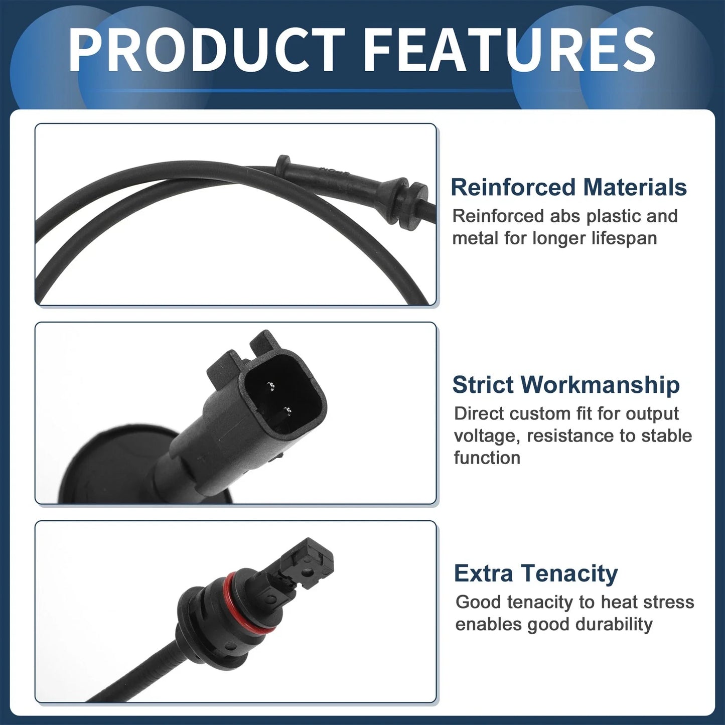 ABS Wheel Speed Sensor for Chrysler Grand Voyager (2001-2007)