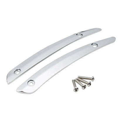 Chrome Split Windshield Side Trims 16-18 for Harley Road Glide (2015 - 2023)