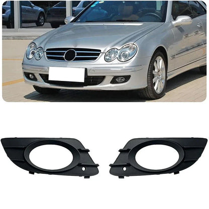 Front Bumper Fog Light Covers for Mercedes CLK W209 (2005-2009)