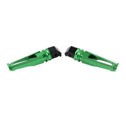 Green Passenger Rear Footpegs for Honda CBR600RR, CBR1000RR, CBR600 F4 (2003-2019)